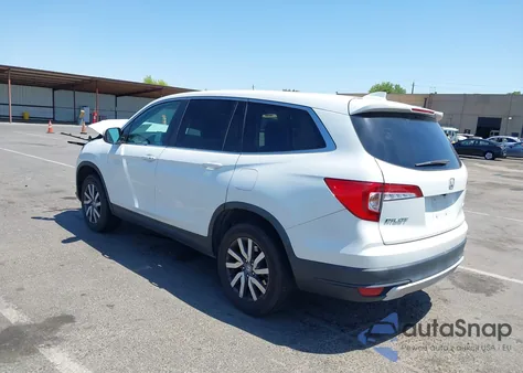 2020 Honda Pilot Awd Ex-L from USA, damaged, VIN 5FNYF6H54LB020164